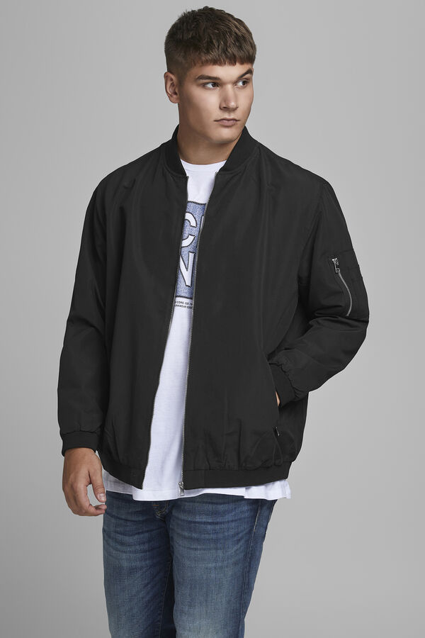Springfield PLUS lightweight bomber jacket black