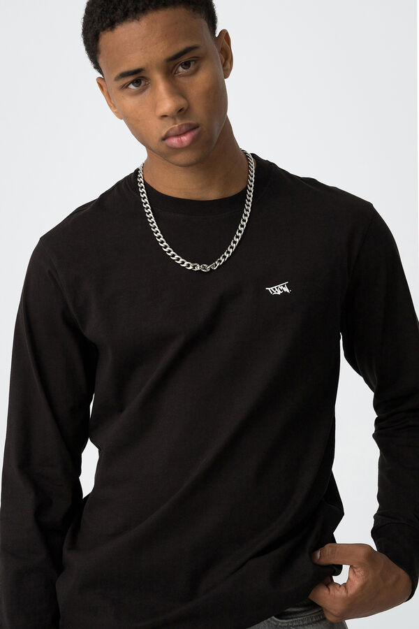 Tiffosi Young Long-sleeved T-shirt  black