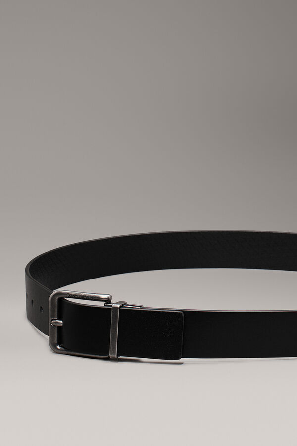 CK Jeans Calvin Klein jeans reversible leather belt black