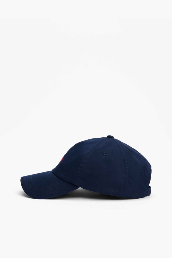 Tommy Jeans Tommy Jeans cap with front flag Plava