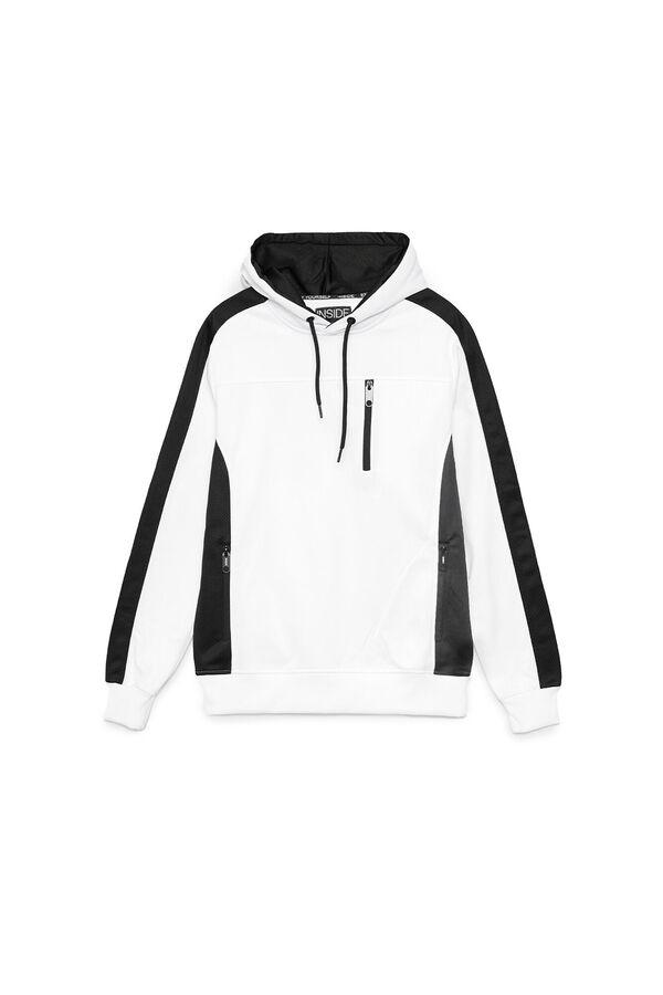 Inside Sudadera Con Capucha blanco