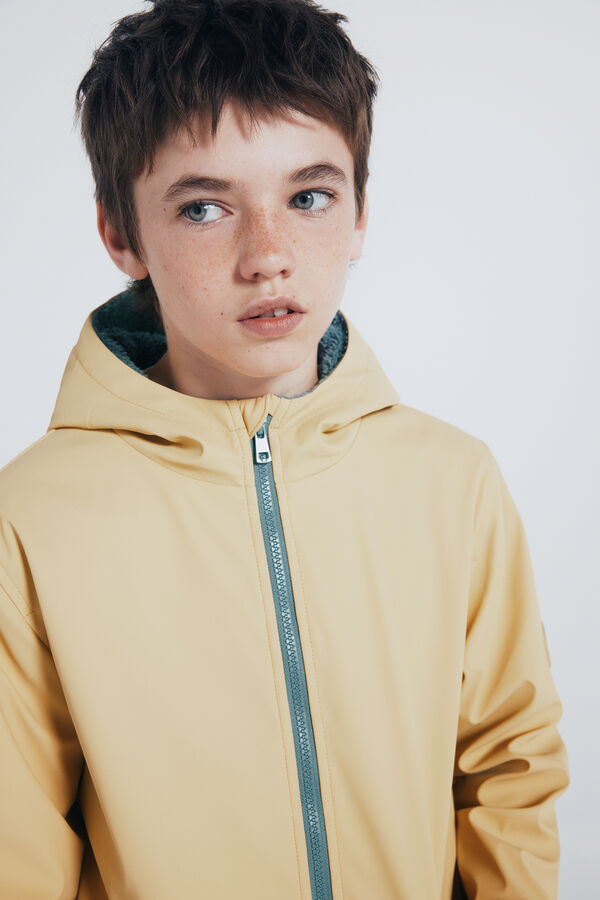 Springfield Kids pastel yellow parka for children Žuta