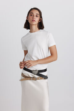 Springfield Tricou basic din bumbac uni