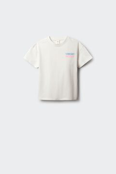 Springfield Kids T-shirt de manga curta limonada para menina