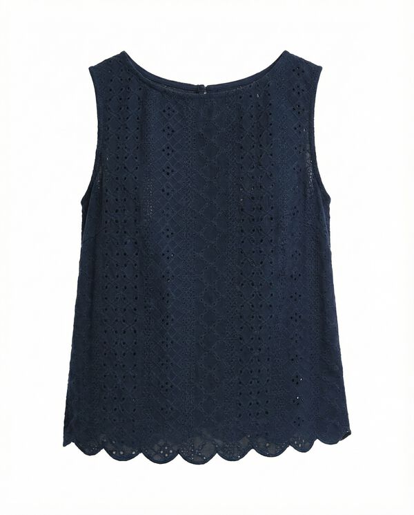 Springfield Crochet-Tr&auml;gershirt Blau