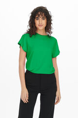 Springfield Camiseta cuello redondo verde