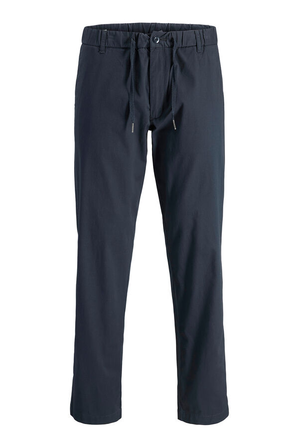 Jack & Jones Pantal&oacute;n estilo chino azul