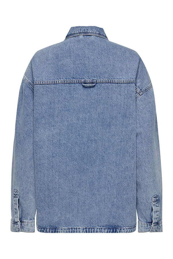 Only Denim overshirt blue