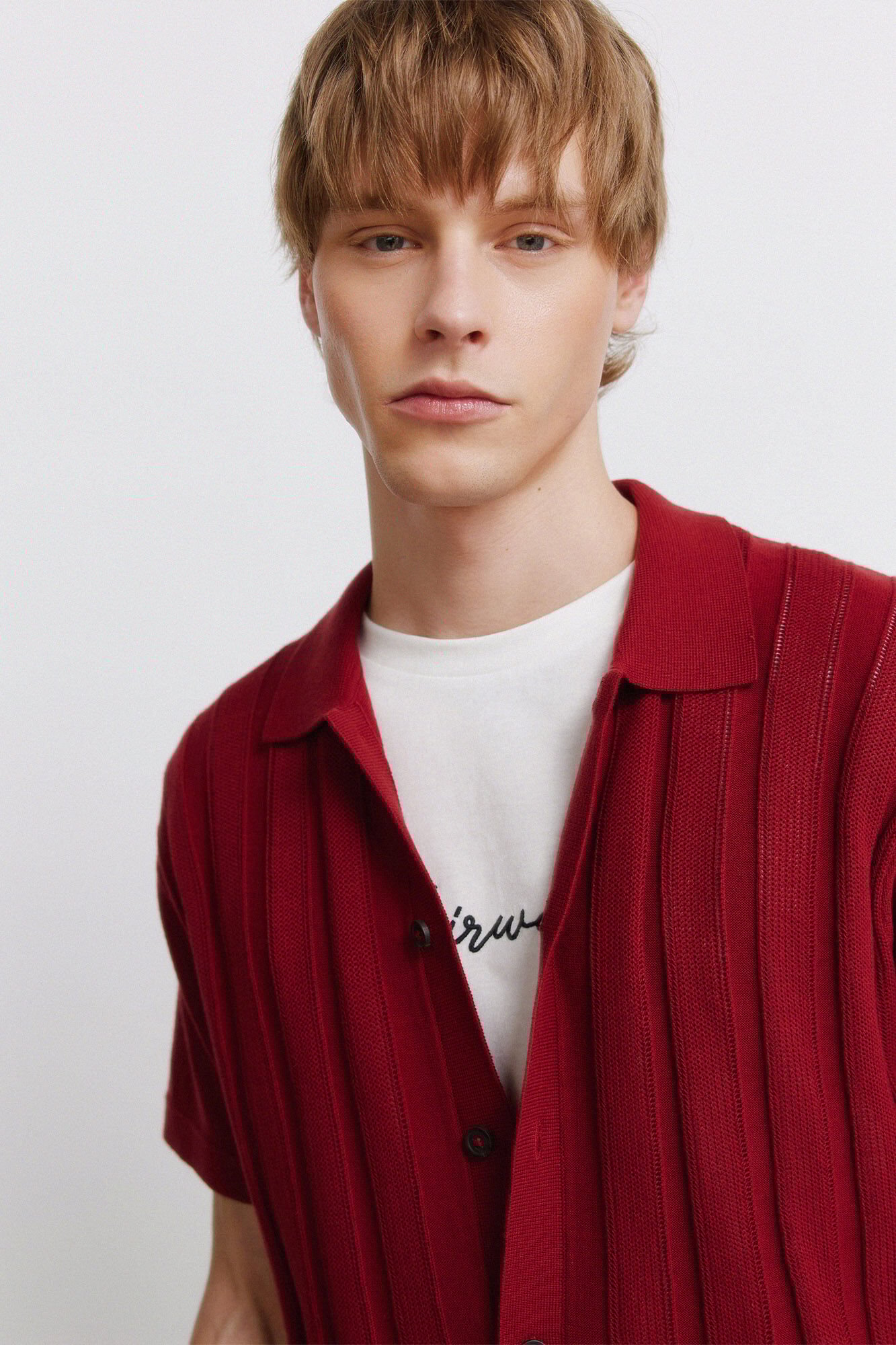 Springfield Textured knit cardigan