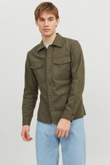 Jack & Jones Karierte Hemdjacke Gr&uuml;n