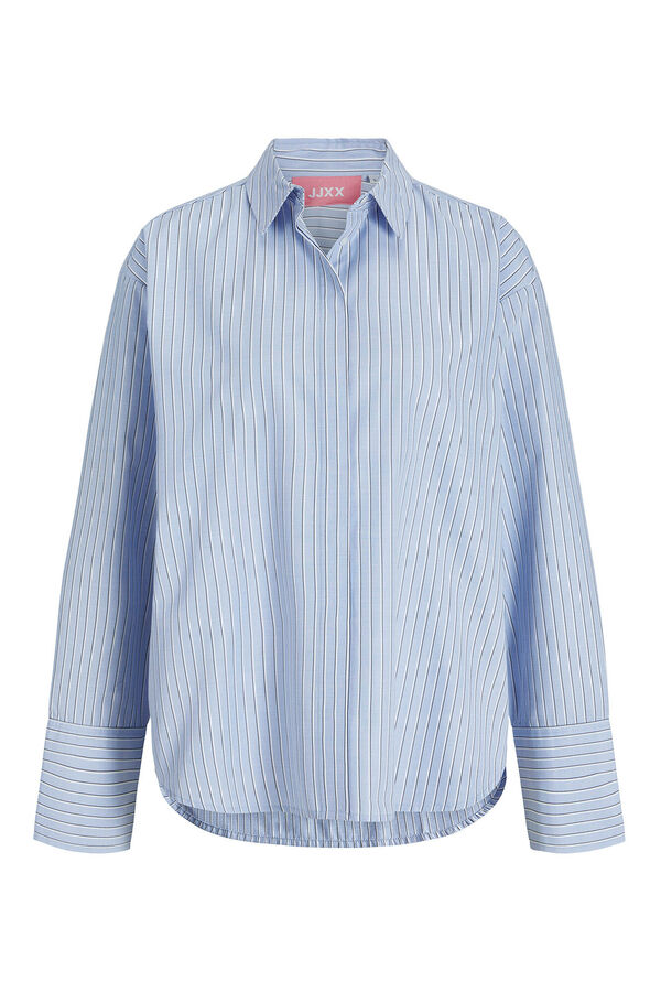 Jack & Jones Basic poplin shirt blue