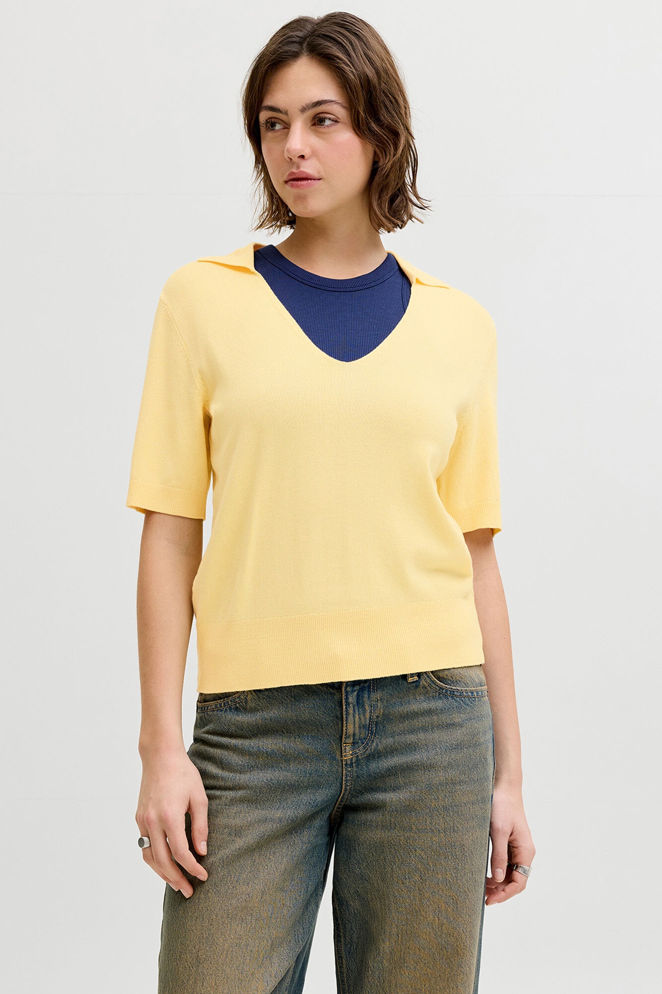 Jack & Jones Polo de malha de manga curta regular