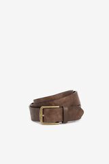Tiffosi Leather-effect belt nude