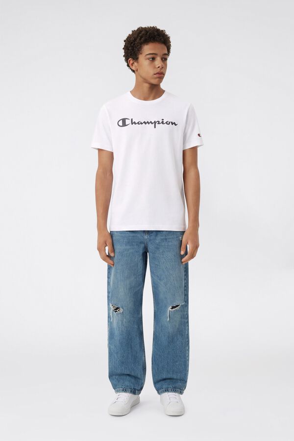 Champion Round neck short sleeve T-shirt white