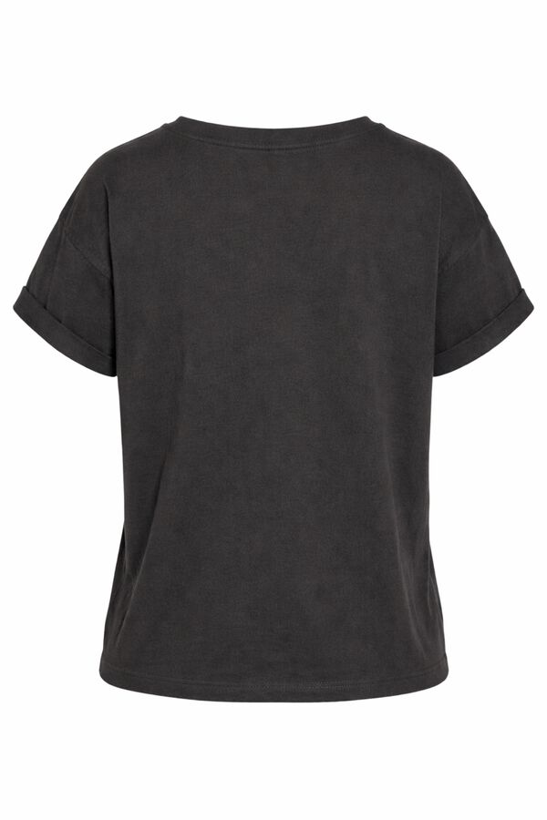 Noisy May Printed T-shirt grey