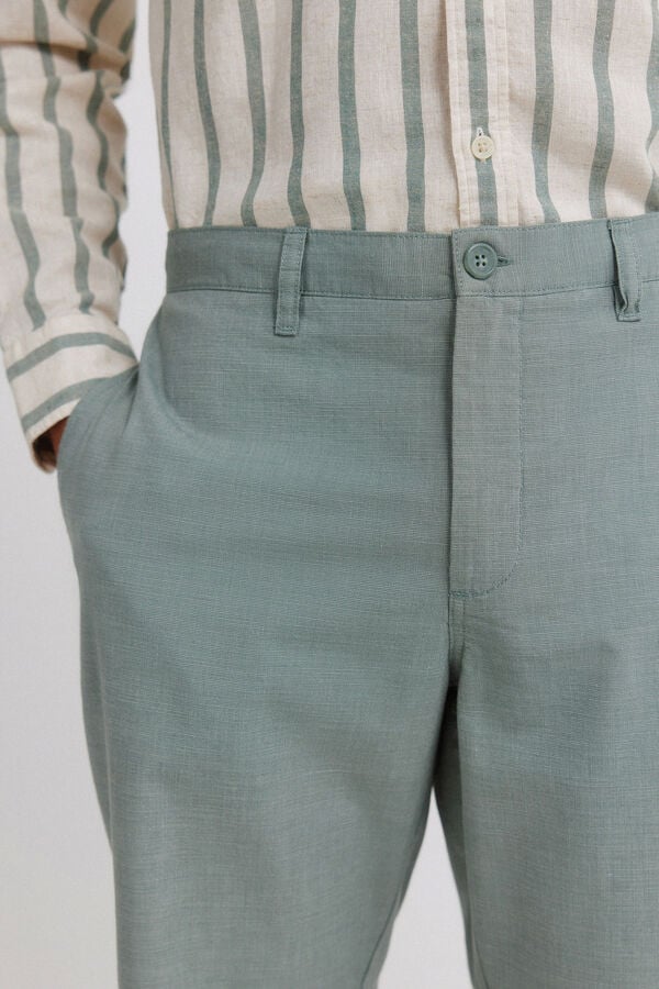 Springfield Structured Bermuda shorts green