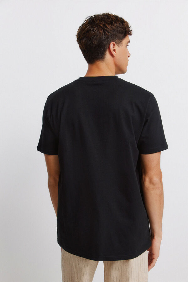 Springfield Ethnic Springfield logo T-shirt black