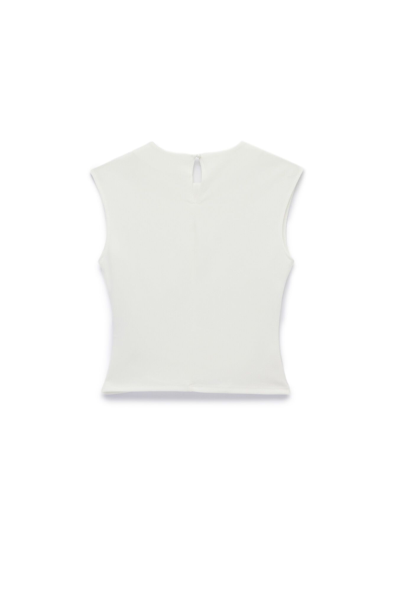 Koton Top sin mangas drapeado