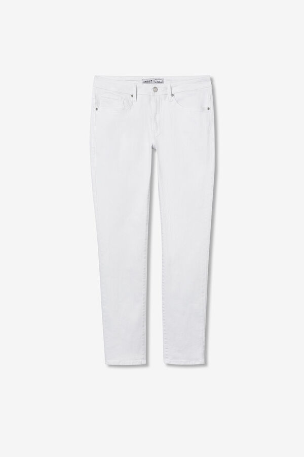 Springfield Liam Super Slim trousers white
