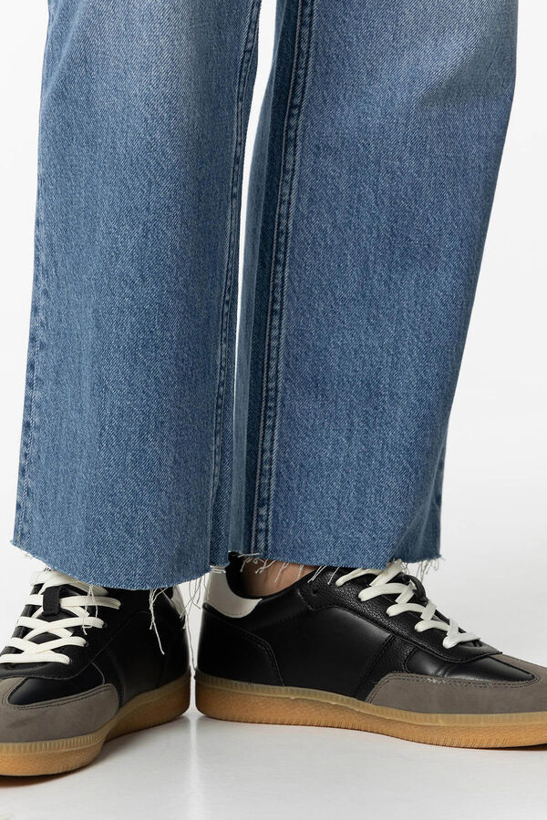 Tiffosi Solange Cropped Straight Jeans Plava