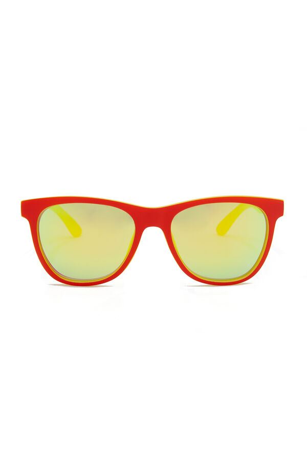 Springfield Óculos de sol Dino vermelho real