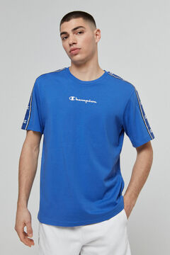 Springfield Short-sleeve T-shirt with side logo tie  blue