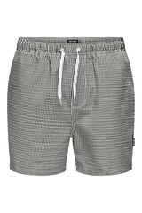 Only & Sons Junior Striped swim trunks grey