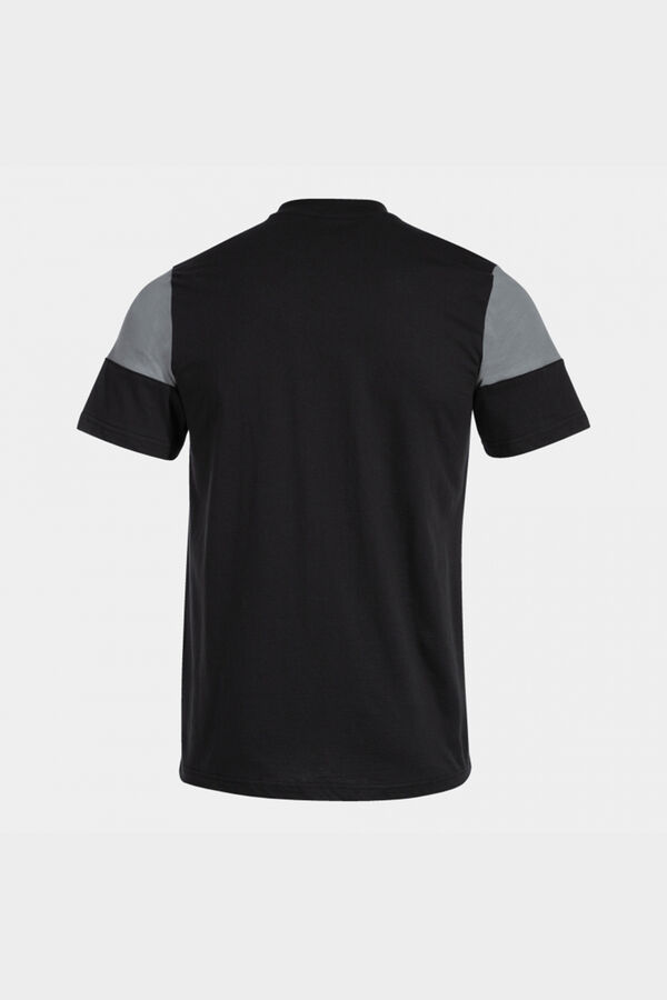 Springfield Black and grey Crew V short-sleeved T-shirt crna