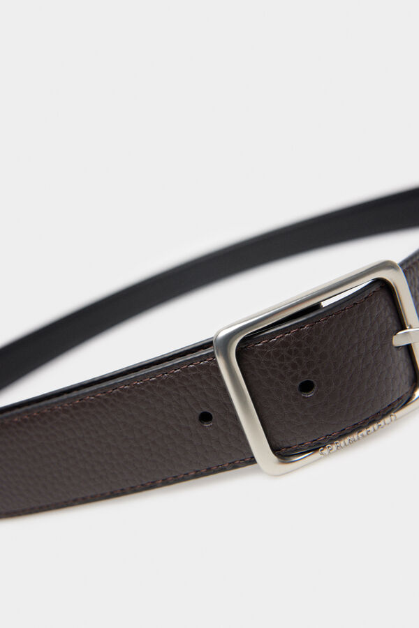 Springfield Multicoloured woven belt black