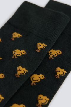 Springfield Yellow cotton chick sock