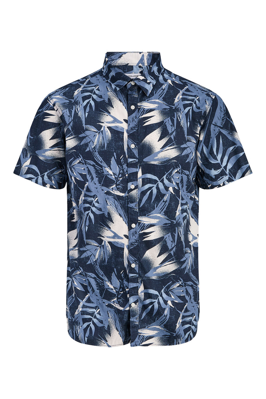 Camisa resort estampado tropical
