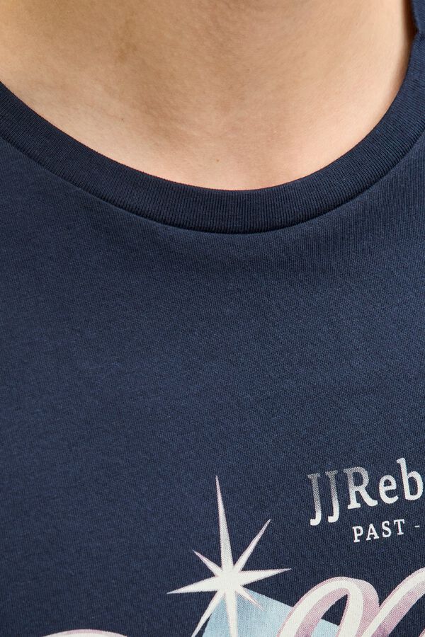 JJ REBEL Relaxed fit T-shirt blue