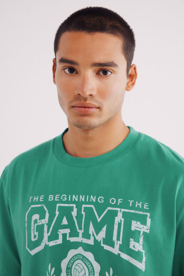Springfield Game T-shirt green