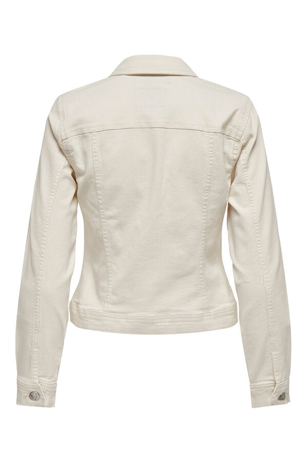 Only Chaqueta vaquera bolsillos delanteros rosa