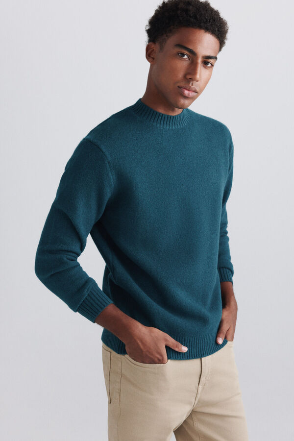 Springfield Perkins neck jumper blue