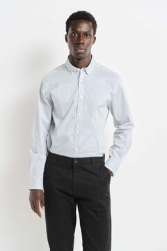Springfield Camisa Rayas Popelin Daily Camicia Uomo