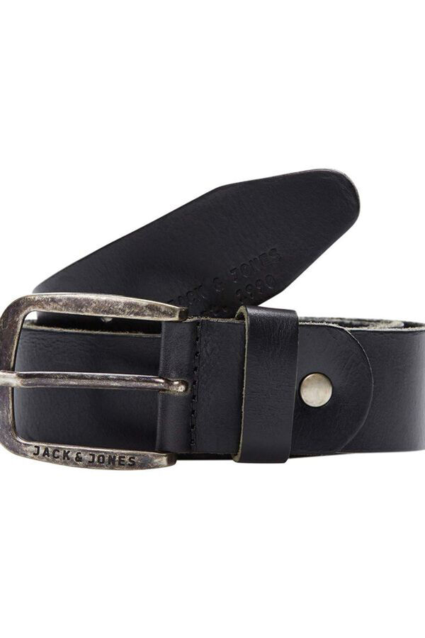 Springfield Classic leather belt fekete