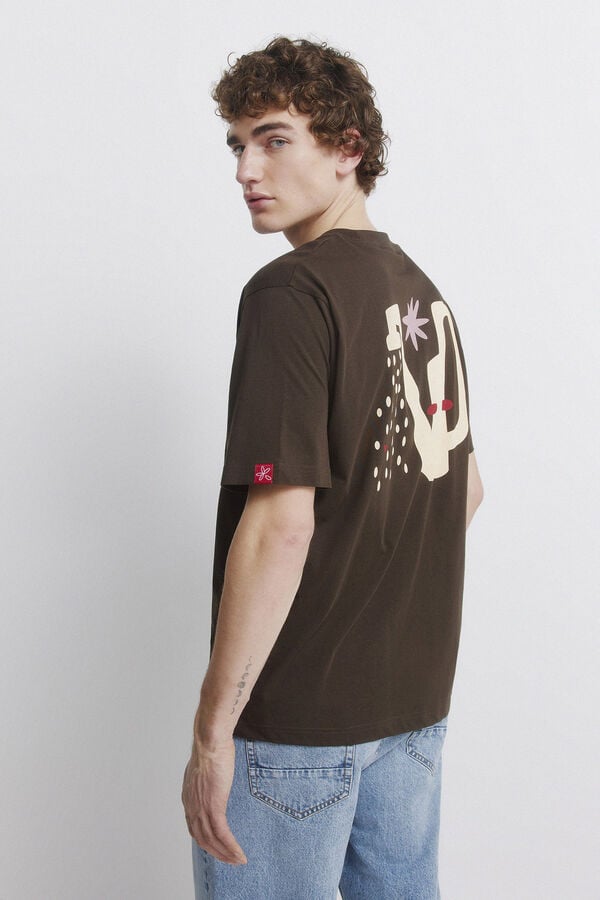 Springfield T-shirt Alei x Springfield nude