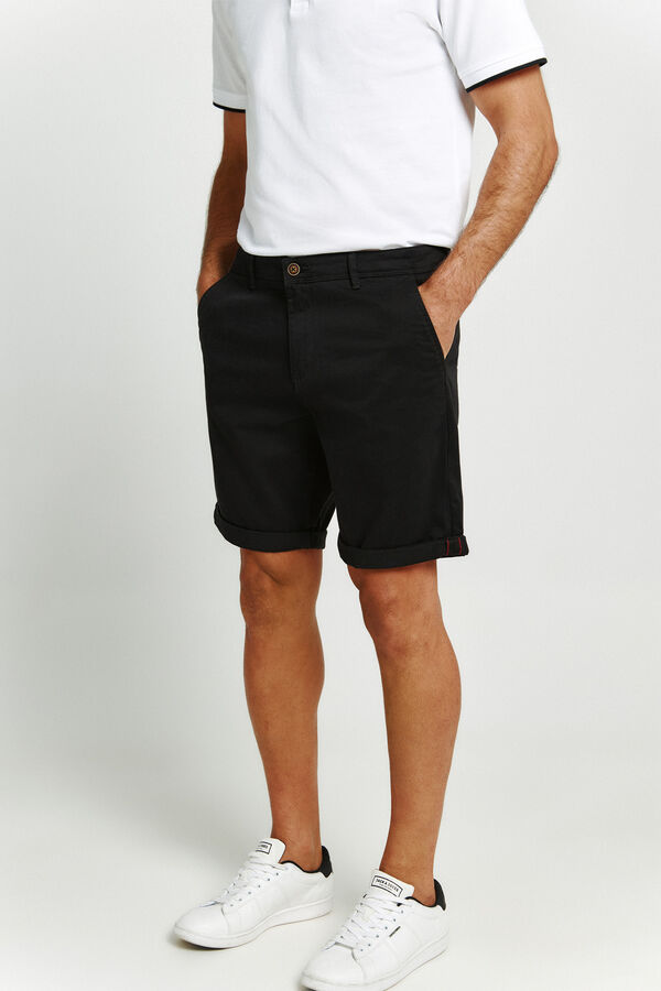 Jack & Jones Chino regular fit Bermuda shorts black