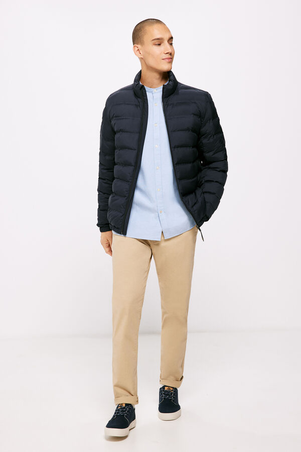 Springfield Quilted heat-sealed jacket blue
