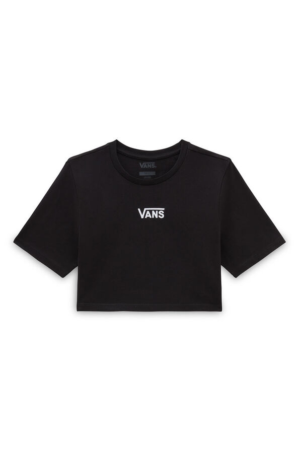 Vans short sleeve round neck t-shirt black