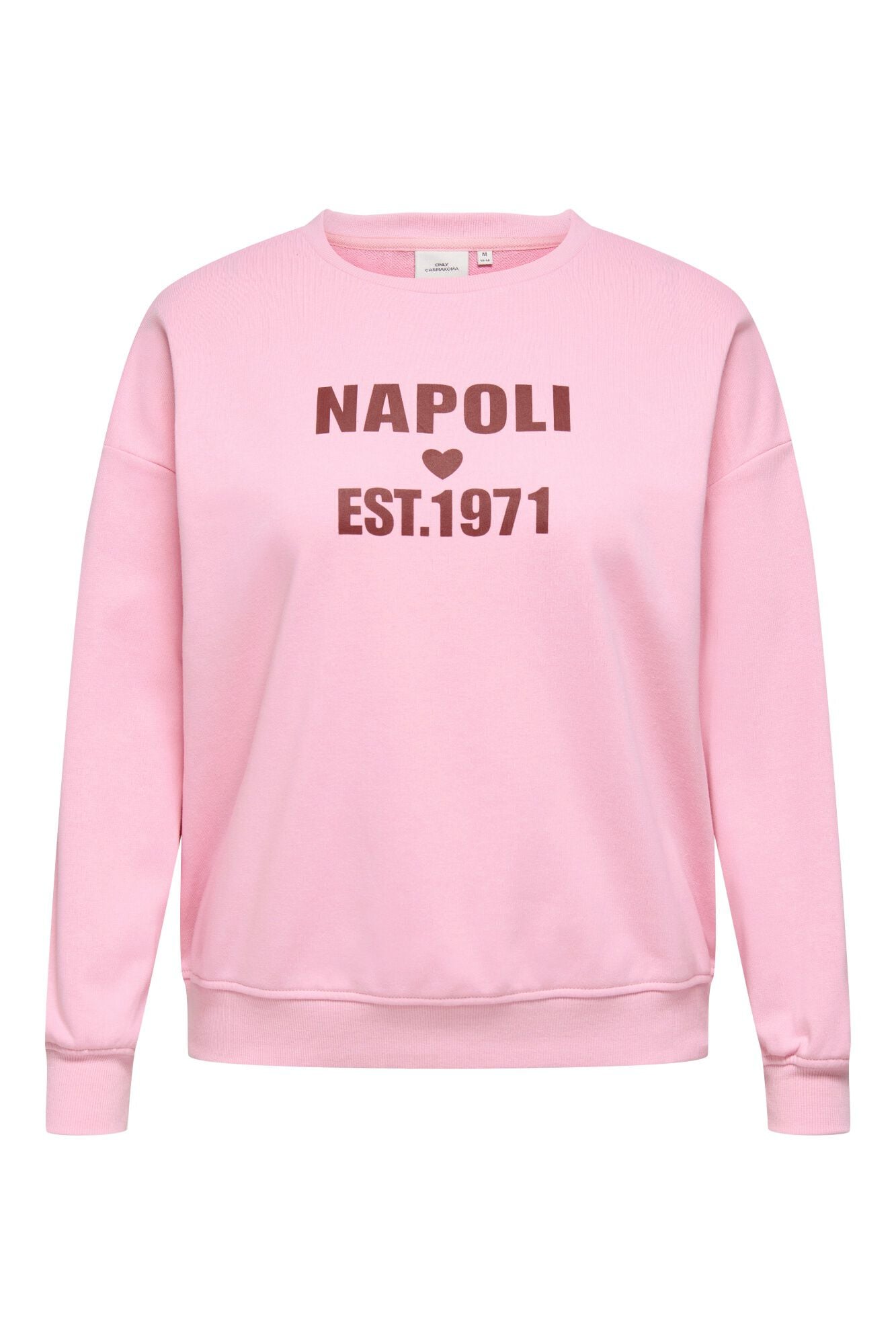 Only Carmakoma Sweatshirt com texto na frente tamanho grande