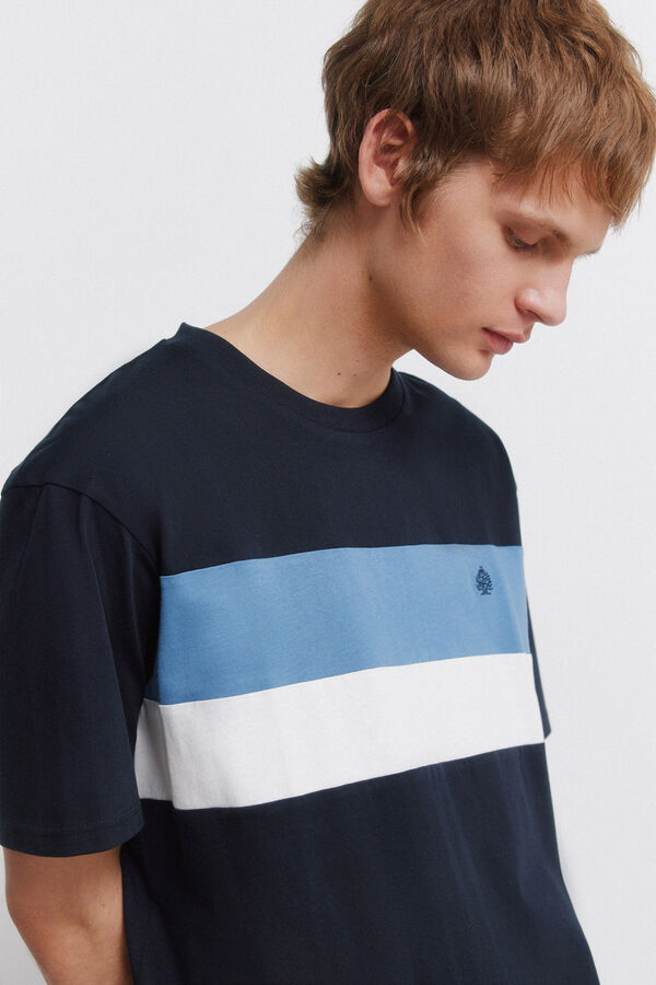 Springfield coupes de t-shirts bleu