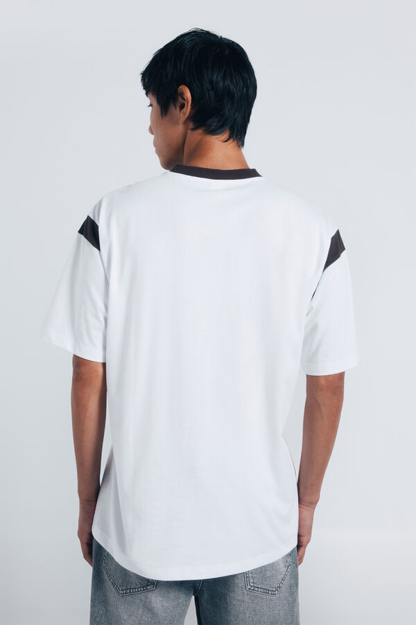 Springfield T-shirt sport success blanc