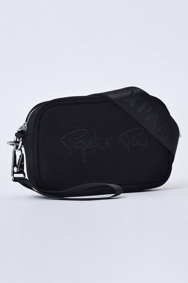 Project X Paris Bolsa mala de tiracolo pequena preto