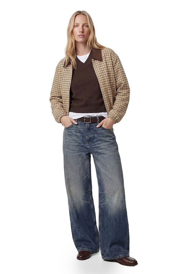 Koton Oversize bomber jacket nude