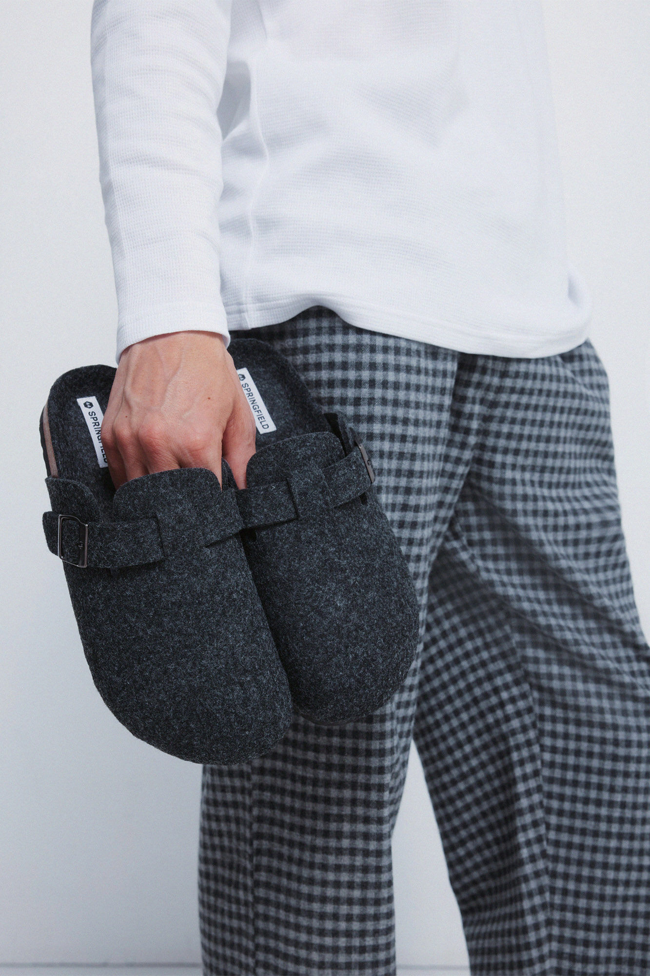 Springfield Sabot en feutre avec boucle