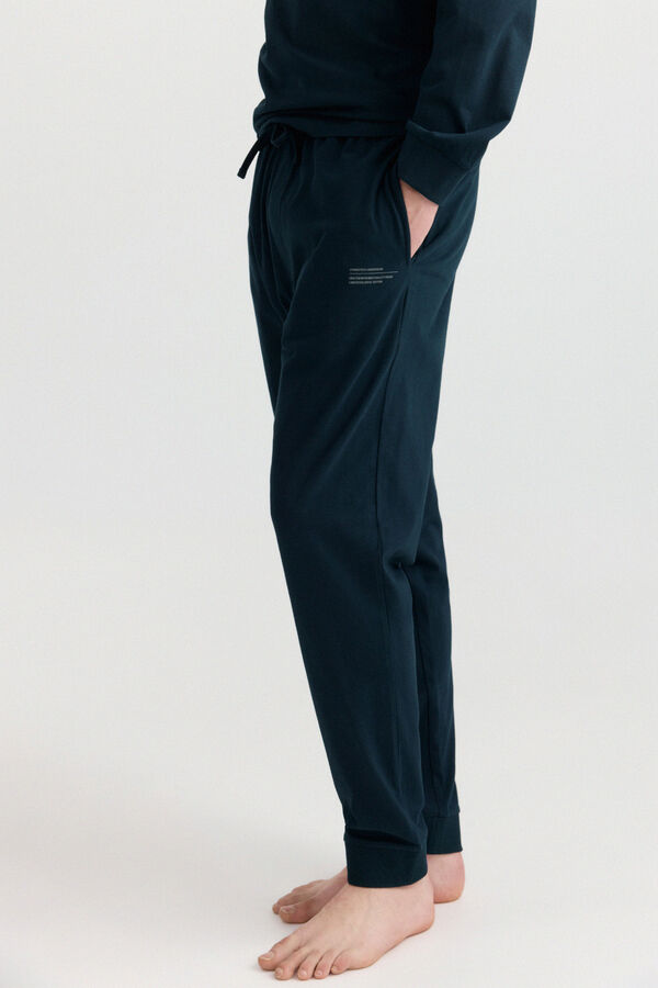 Springfield Basic long pyjamas blue