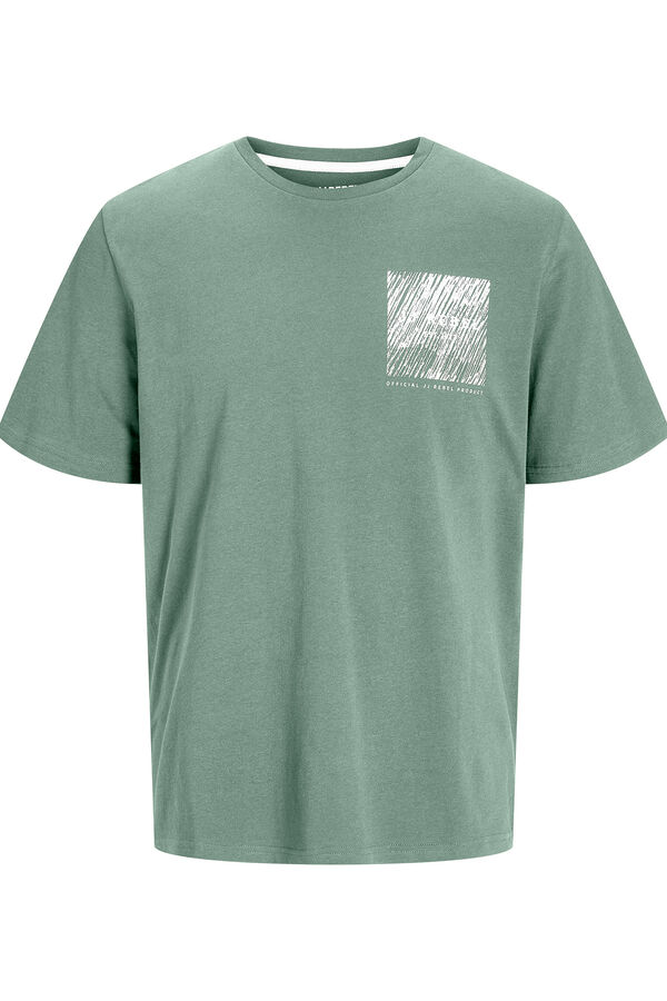 JJ REBEL Camiseta regular fit verde
