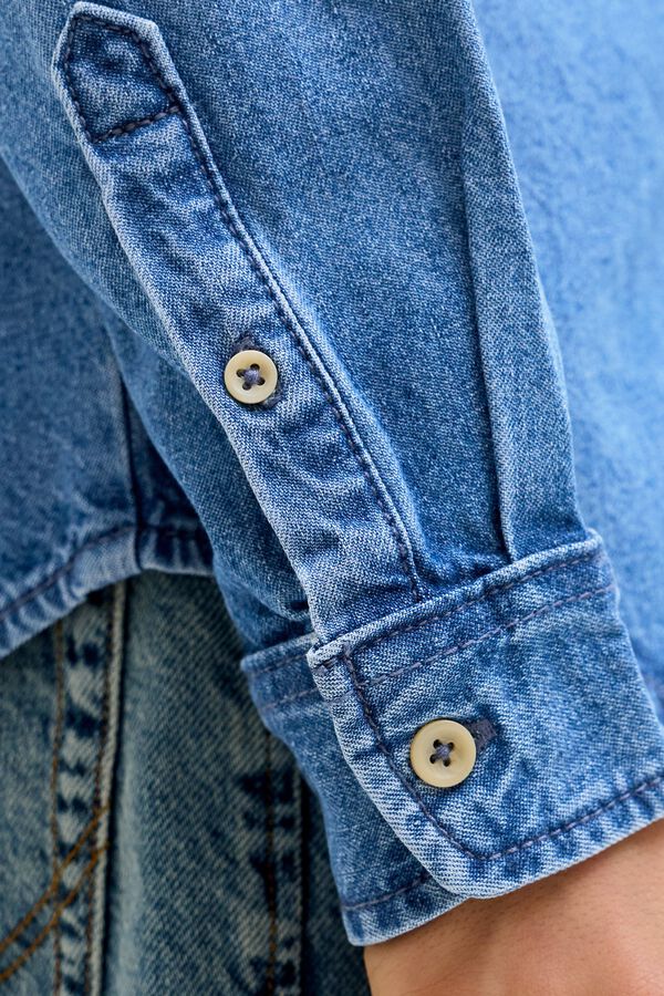 Jack & Jones Junior Denim shirt blue